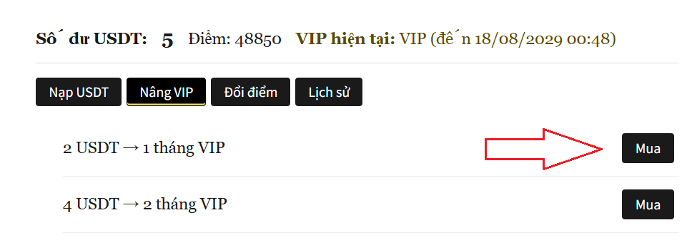 huong dan mua VIP