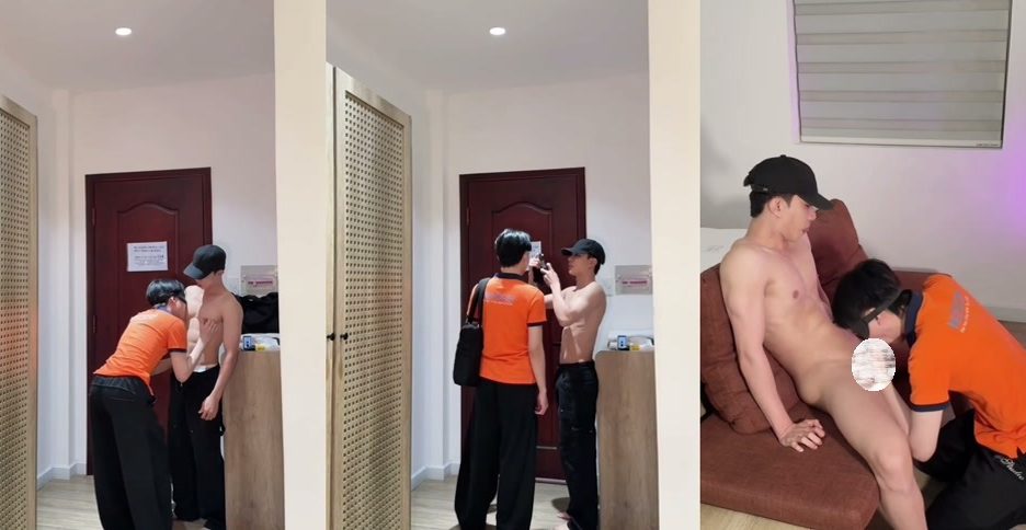 Snack19 x The Boy orange shirt P1